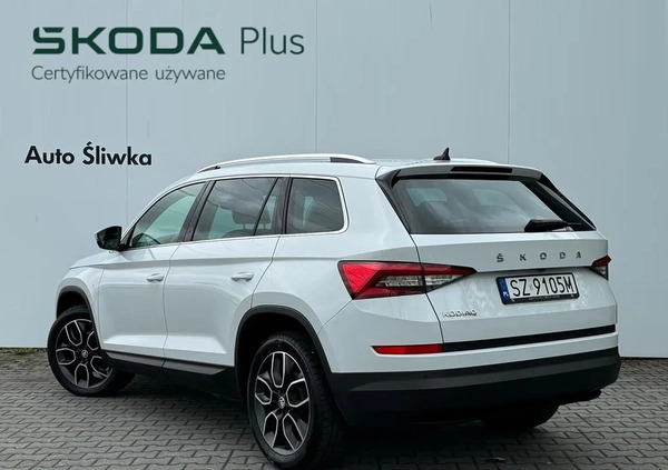 Skoda Kodiaq cena 129900 przebieg: 53146, rok produkcji 2020 z Brwinów małe 232